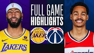 LAKERS at WIZARDS | FULL GAME HIGHLIGHTS | April 3, 2024