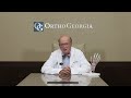 dr. waldo floyd discusses arthritis of the thumb also known as basil joint osteoarthritis