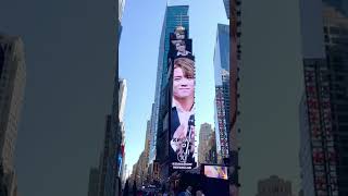 430 Keung To 23rd Birthday billboard #TimesSquare, New York #姜濤23歲紐約生日應援 #KeungTo  #shorts #viral