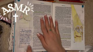 ASMR/ Bible journaling | Dessin | Tapping | Chuchotement | 🤎✨🌙