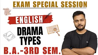 Exam Special Session ( बस इतना पढ लो )|| Ba 3rd Semester || English (most important questions)