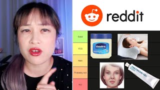 Scientist Ranks Reddit's Top Skincare Tips