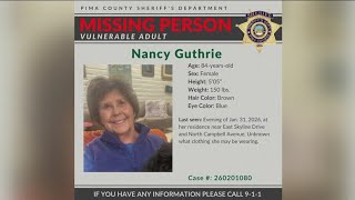 'We do in fact have a crime scene': Arizona sheriff gives update in disappearance of Nancy Guthrie
