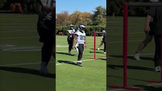 Watch the Philadelphia Eagles Practice Ahead of the Arizona Cardinals Matchup on Sunday. #shorts