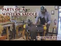 Parts of a Western Saddle