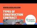 3 best construction contract types