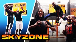 First Time at SKY ZONE (DUNKS ONLY)