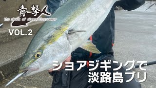 淡路ショア青物/ショアジギングで淡路島ブリ【青撃 VOL.2】