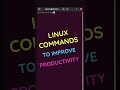 5 Linux Command Line Tips & Tricks #Shorts