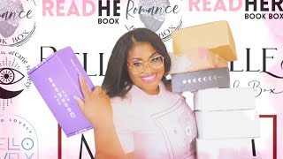 BATTLE OF THE BOOK SUBSCRIPTION BOXES: Romance Edition | A review of popular romance book boxes