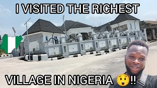 I VISITED THE RICHEST VILLAGE IN NIGERIA 🇳🇬 😲!!!!  #umuahia #abiastate #arochukwu #alexotti #aba #4k