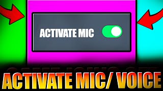 How To Activate Mic Or Voice Chat On Roblox (Get Roblox VOICE CHAT Tutorial 2025)