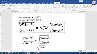 02. របៀបសរសេរគណិតវិទ្យា :  How to type Math in MS Word Part 2 | Khmer Computer Knowledge