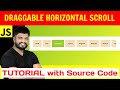 Ep80 - Horizontal Draggable Scroll Tutorial and Source Code