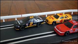 1991 Bristol finish | Nascar stop motion reenactment