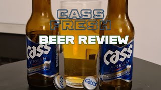 Cass Fresh Korean Beer Review