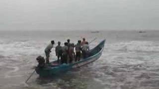 Tamil fishing village, Tamil Nadu