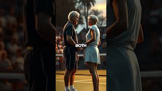 Unforgettable Tennis Duel: Connors vs Navratilova #Shorts