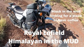 How the Royal Enfield Himalayan handles mud in Arizona