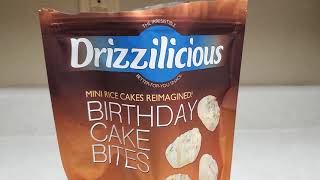 Drizzilicious birthday cake bites