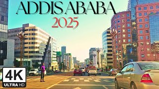 Addis Ababa's Hidden Gems: 2025 Driving Tour in 4K