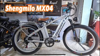 Khui Thùng Xe Mới EBike #Shengmilo MX04 CE Anh Quốc 48v17.5ah,500w Motor Bafang Trợ Lực Chất Lượng