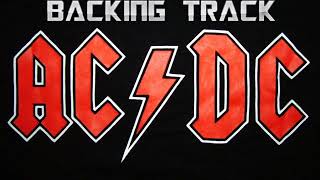 AC DC Shake Your Foundations Backing Track