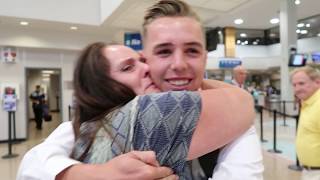 Elder Hansen / LDS Missionary returns home!/