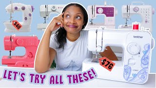 Best Sewing Machine for Beginners Under $100 | 8 layer denim test!