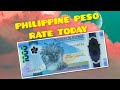 Philippine Peso (PHP) Exchange Rate Today | 01.11.24