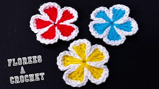 FLOWERS to crochet step by step