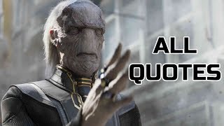 Ebony Maw: All Quotes (Avengers: Infinity War)