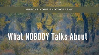 The BIGGEST Step EVERY Photographer Should Take to IMPROVE Your Photography!