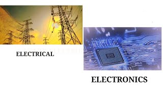 10 simple differences between electrical and electronics #learnelectronics #youtube #electronics