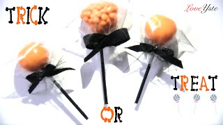 DIY Halloween Candy Lollipops - Polymer Clay (Easy Tutorial) ポリマークレイ