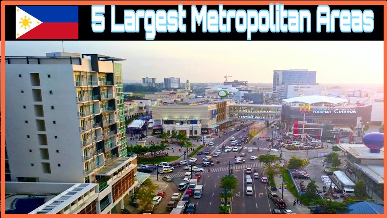 5 Largest Metropolitan Areas In The Philippines - YouTube