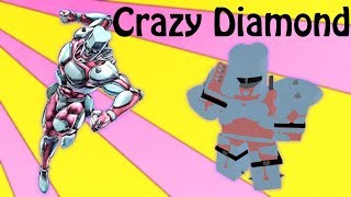 Crazy Diamond Showcase Roblox Project Jojo - crazy diamond requiem roblox