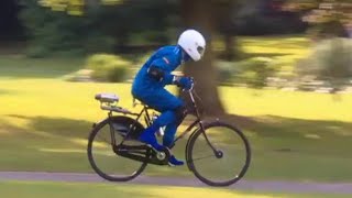 Attaching a Rocket to a Bicycle | Speed | BBC Studios