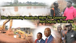 EDO: Residents Of Ebo Appeals To Governor Obaseki \u0026 Philip Shaibu To Come \u0026 See The Poor Work Done