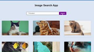 How to create Image Search App using HTML,CSS3,JAVASCRIPT