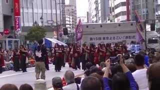 東京よさこい(20141012_ＴＥＡＭ　ＲＹＵ)アゼリア通り会場