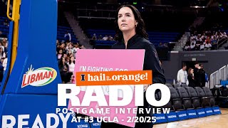 Illini WBB | HC Shauna Green Postgame Radio Interview at UCLA (2/20/25)