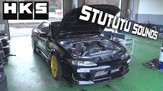 Nissan Silvia S15 with HKS GTIII Turbine Kit OnBoard \u0026 EPIC Turbo Flutter Sounds!