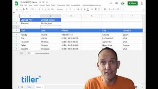 Google Sheets New Function Demo: XLOOKUP()