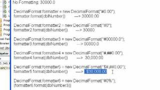 040 - DecimalFormat Class