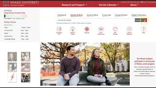 Essay #2 - Finding Journal Articles using the library databases
