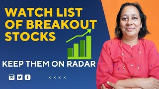 STOCKS ON RADAR FOR FEW DAYS | #BREAKOUT STOCKS| #PROFIT|