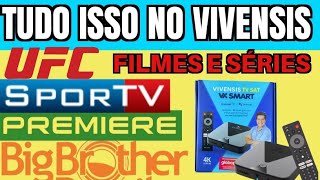 MILHARES DE CANAIS FILMES E SÉRIES NO VX SMART VIVENSIS