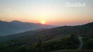 Weekend Getaway Near Coorg /Sunrise-Mandalpatti Hills Summertime / Drone Video/ CloudShot