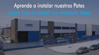 IVERNA: Instalacion pates de polipropileno / How to install our manhole steps